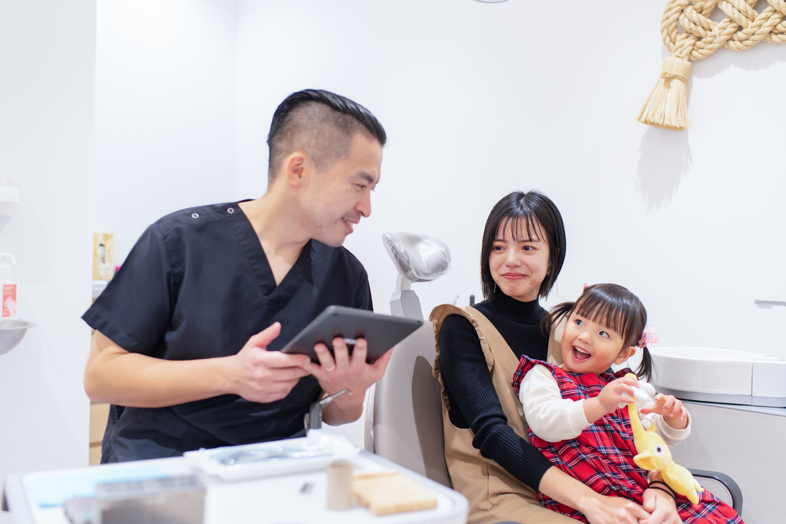 お子様の気持ちに寄り添った診療